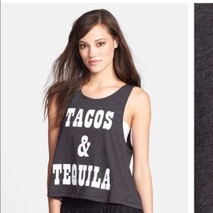 Mink Pink Tacos & Tequila tank top